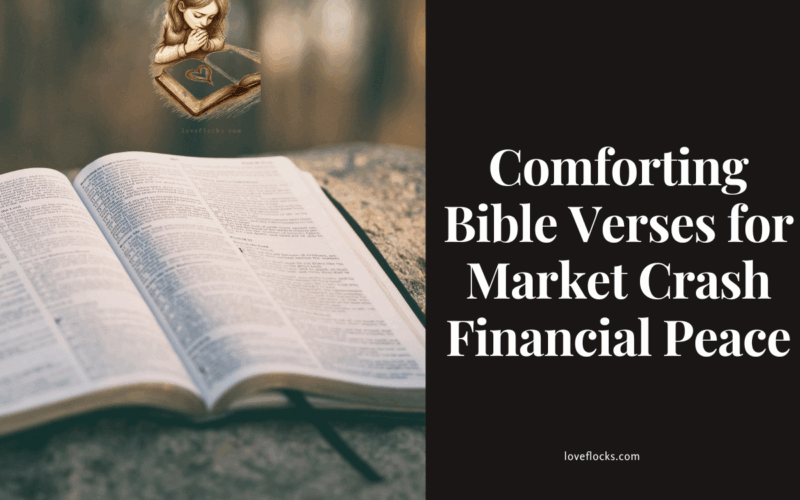 Comforting Bible Verses for Market Crash Financial Peace