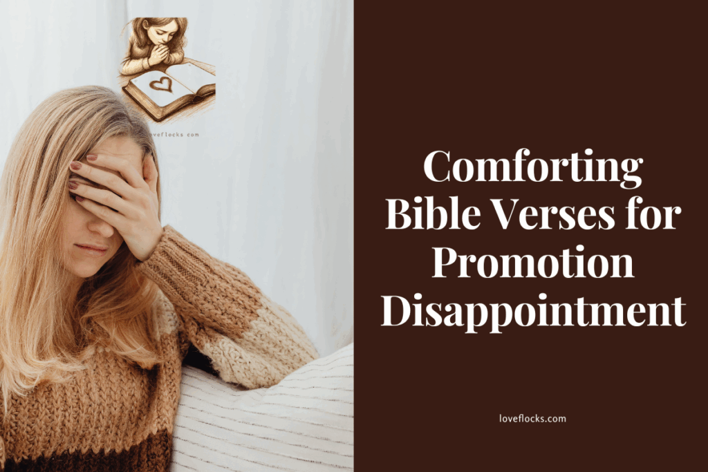 Comforting Bible Verses for Promotion Disappointment