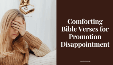 Comforting Bible Verses for Promotion Disappointment