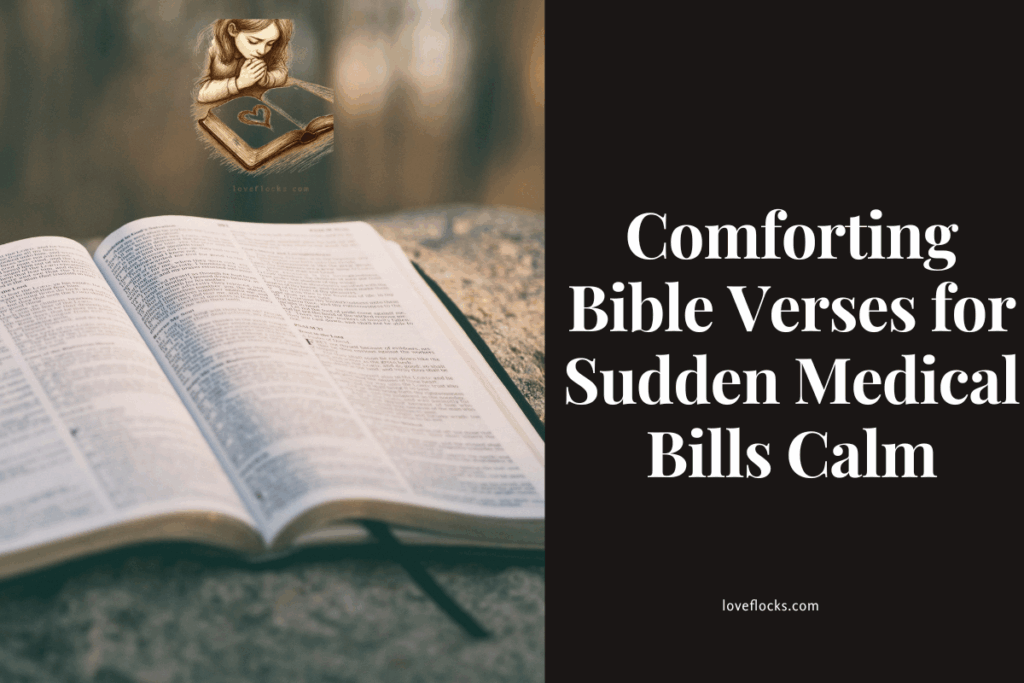 Comforting Bible Verses for Sudden Medical Bills Calm