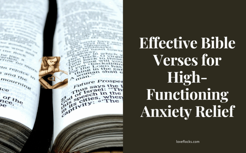 Effective Bible Verses for High-Functioning Anxiety Relief