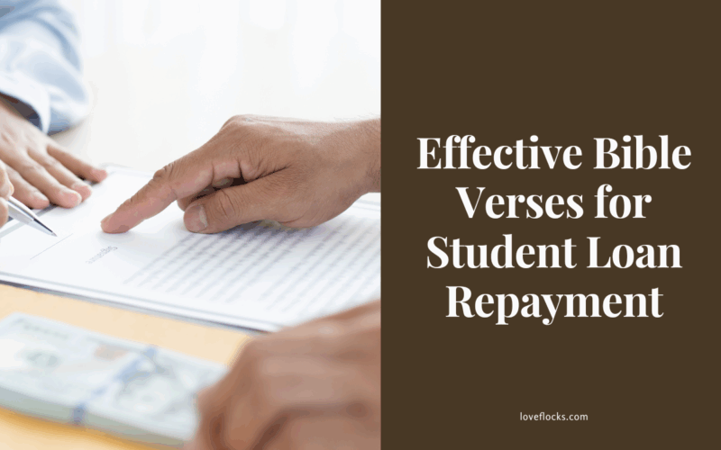 Effective Bible Verses for Student Loan Repayment
