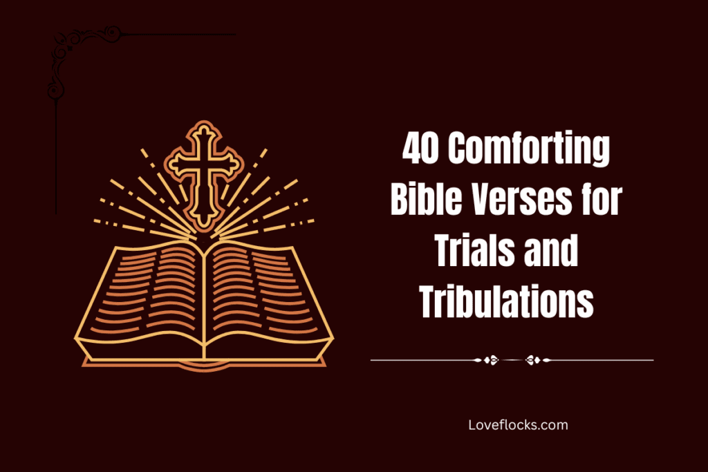 40 Comforting Bible Verses for Trials and Tribulations