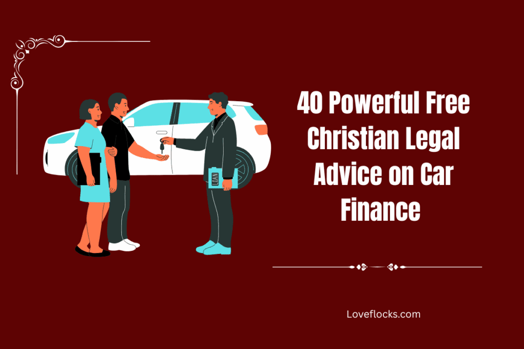 40 Powerful Free Christian Legal Advice on Car Finance 