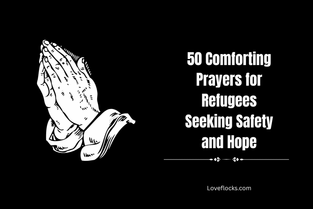 50 Comforting Prayers for Refugees Seeking Safety and Hope
