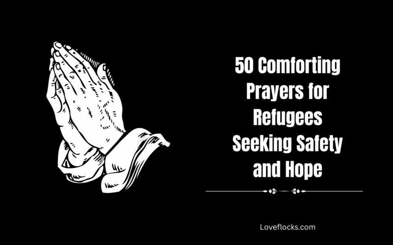 50 Comforting Prayers for Refugees Seeking Safety and Hope