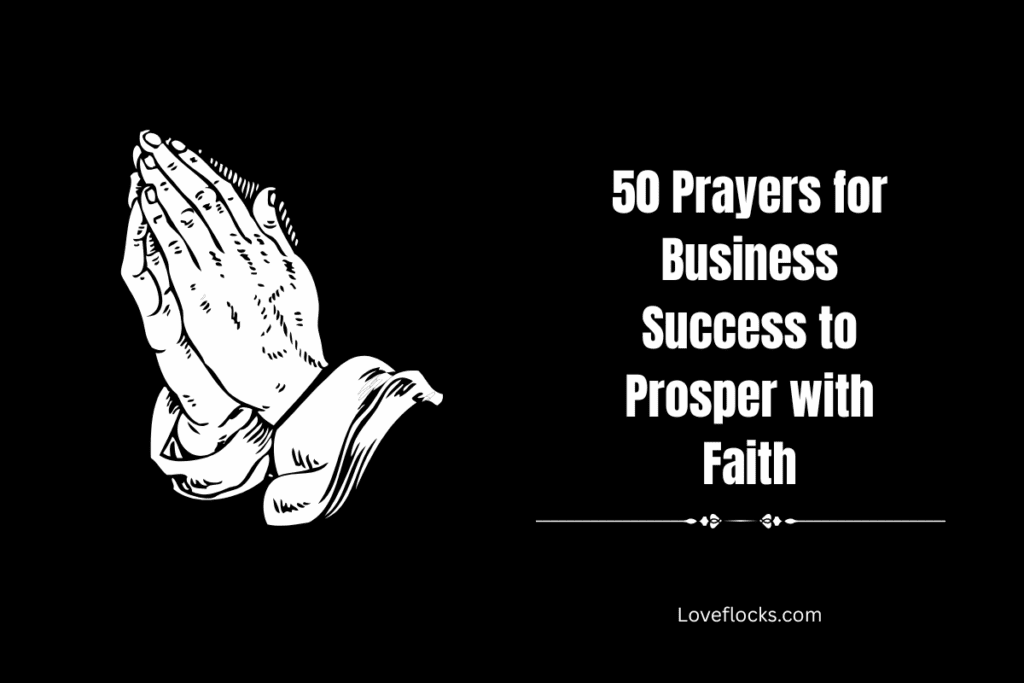 50 Prayers for Business Success to Prosper with Faith