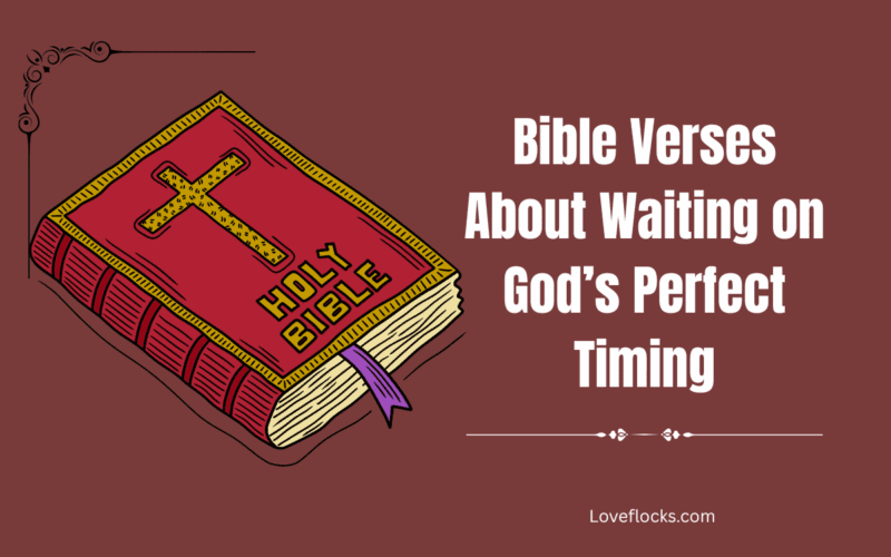 Bible Verses About Waiting on God’s Perfect Timing