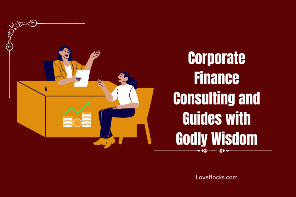 Corporate Finance Consulting and Guides with Godly Wisdom