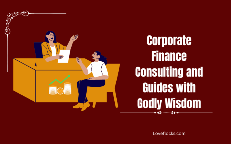 Corporate Finance Consulting and Guides with Godly Wisdom