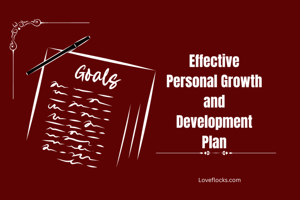 Effective Personal Growth and Development Plan