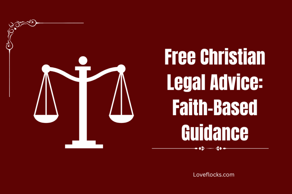 Free Christian Legal Advice: Faith-Based Guidance