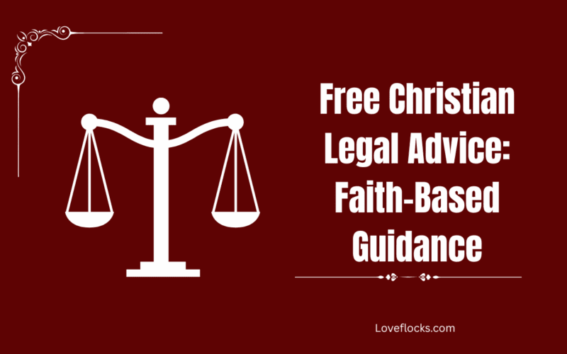 Free Christian Legal Advice: Faith-Based Guidance