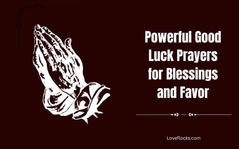 Powerful Good Luck Prayers for Blessings and Favor