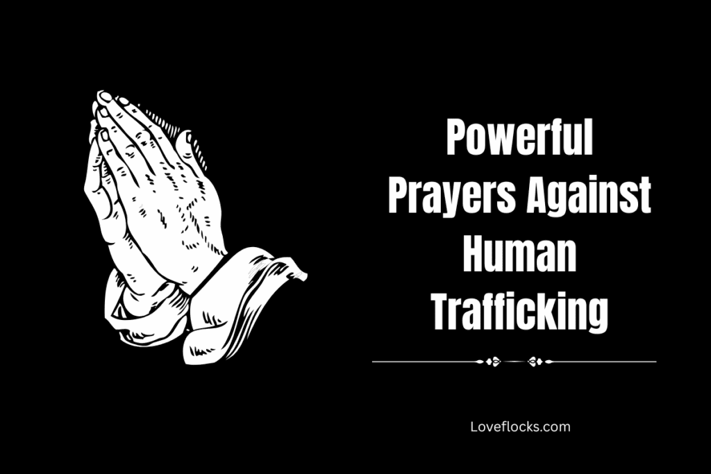 Powerful Prayers Against Human Trafficking