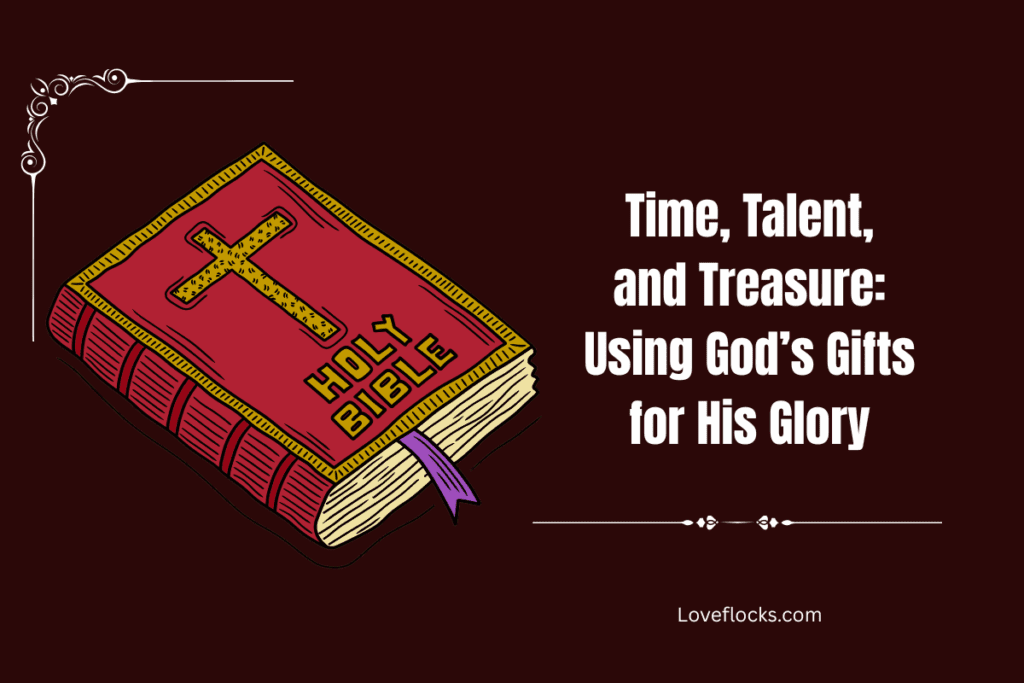Time, Talent, and Treasure: Using God’s Gifts for His Glory