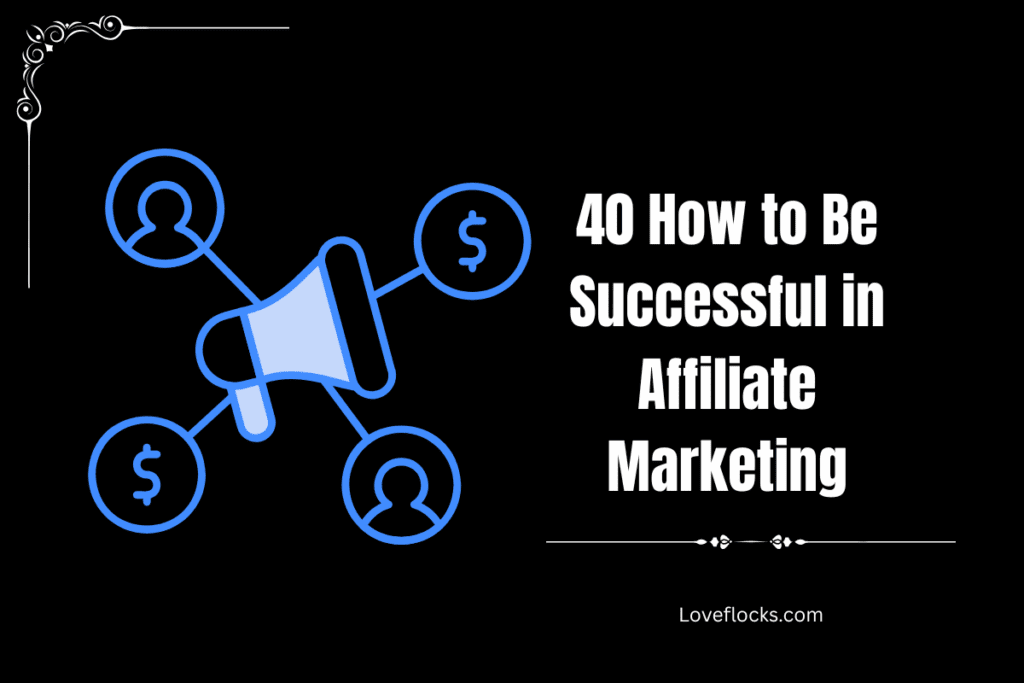 40 How to Be Successful in Affiliate Marketing