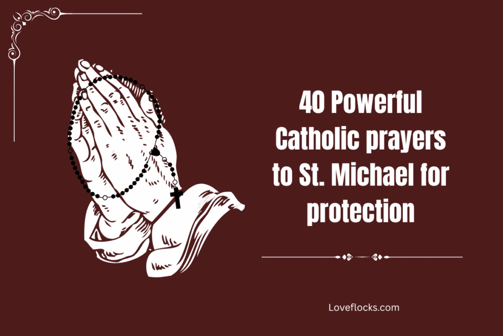 40 Powerful Catholic prayers to St. Michael for protection
