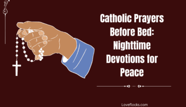 Catholic Prayers Before Bed: Nighttime Devotions for Peace