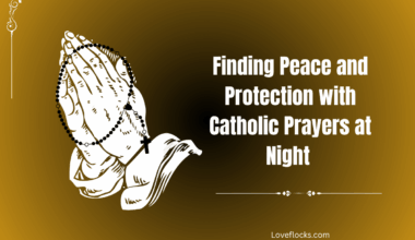 Finding Peace and Protection with Catholic Prayers at Night