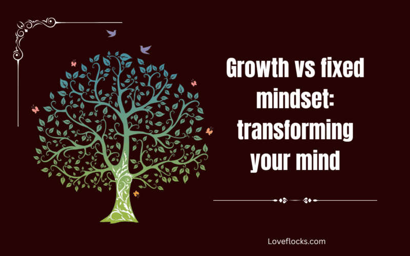 Growth vs fixed mindset: transforming your mind