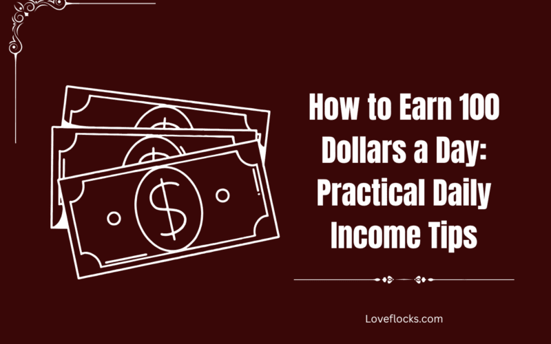 How to Earn 100 Dollars a Day: Practical Daily Income Tips