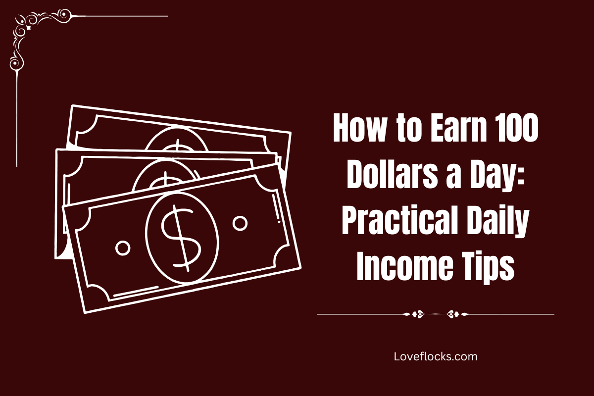 Daily Income Generators How To Earn 100 Dollars A Day: Practical Daily Income Tips