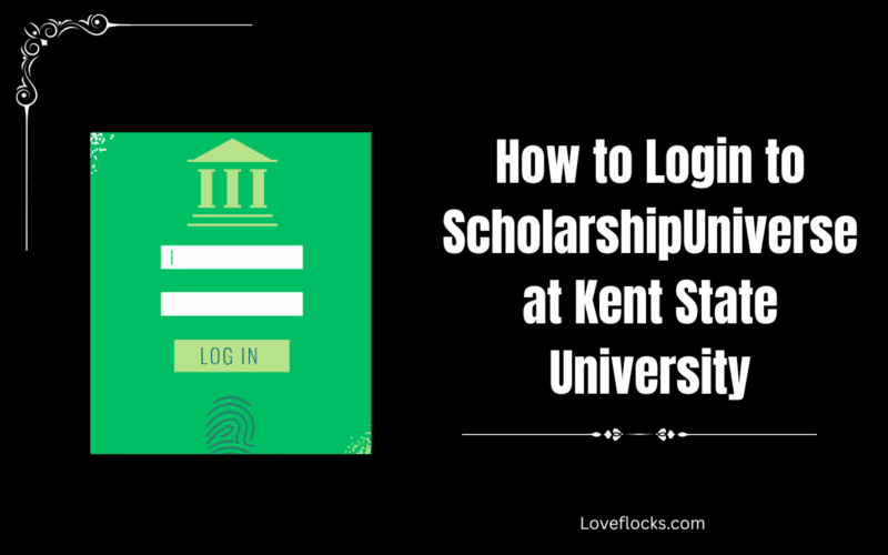 How to Login to ScholarshipUniverse at Kent State University