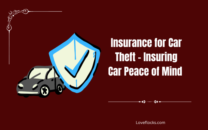 Insurance for Car Theft - Insuring Car Peace of Mind