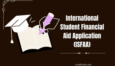 International Student Financial Aid Application (ISFAA)