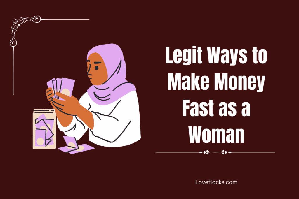 Legit Ways to Make Money Fast as a Woman