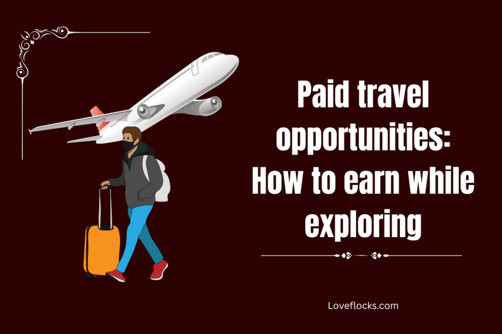 Paid travel opportunities: How to earn while exploring