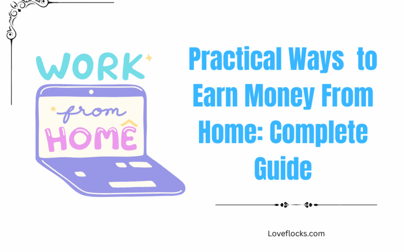 Practical Ways to Earn Money From Home: Complete Guide