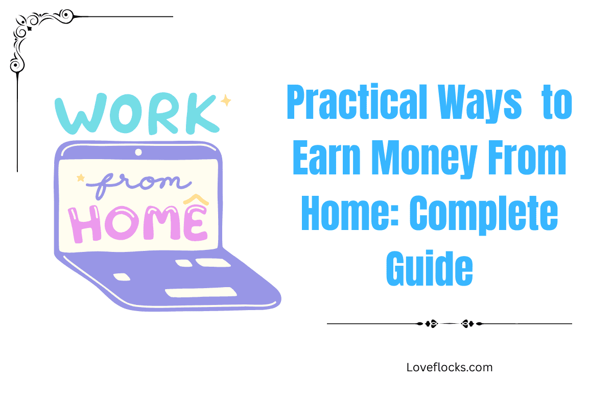 Practical Ways To Earn Money From Home: Complete Guide