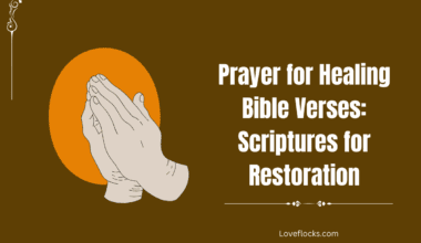 Prayer for Healing Bible Verses: Scriptures for Restoration