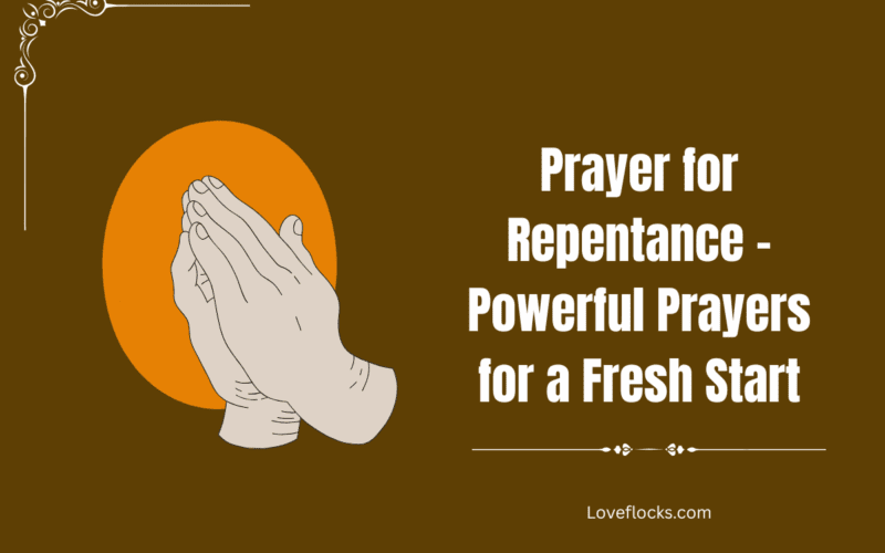 Prayer for Repentance – Powerful Prayers for a Fresh Start