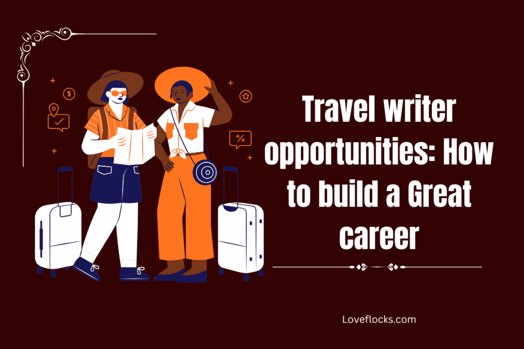 Travel writer opportunities: How to build a Great career