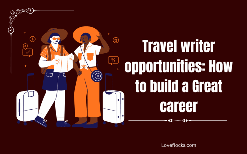Travel writer opportunities: How to build a Great career