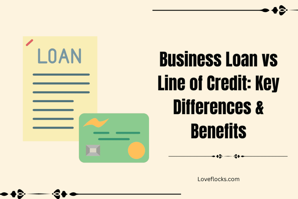 Business Loan vs Line of Credit: Key Differences & Benefits