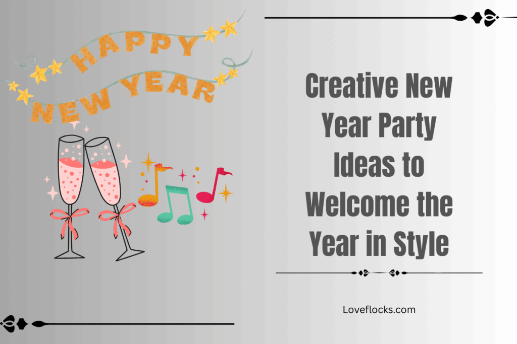 Creative New Year Party Ideas to Welcome the Year in Style