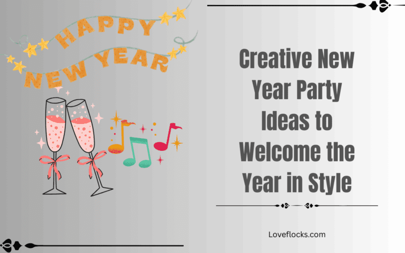 Creative New Year Party Ideas to Welcome the Year in Style