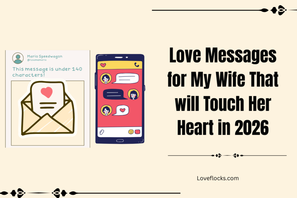 Love Messages for My Wife That will Touch Her Heart in 2026
