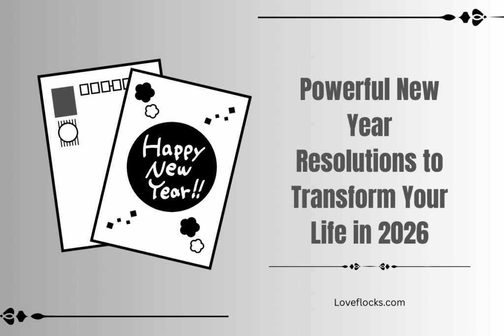 Powerful New Year Resolutions to Transform Your Life