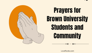 Prayers for Brown University Students and Community