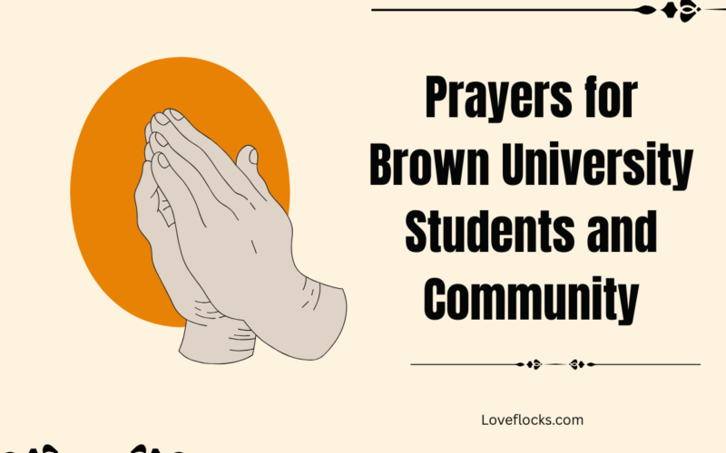 Prayers for Brown University Students and Community