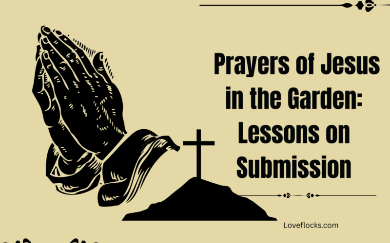 Prayers of Jesus in the Garden: Lessons on Submission