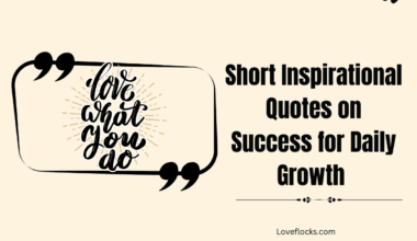 Short Inspirational Quotes on Success for Daily Growth