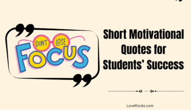 Short Motivational Quotes for Students’ Success in 2026
