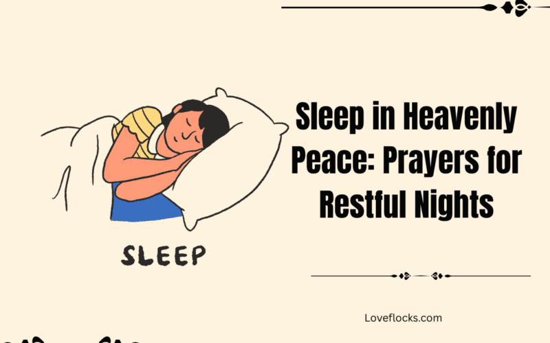 Sleep in Heavenly Peace: Prayers for Restful Nights