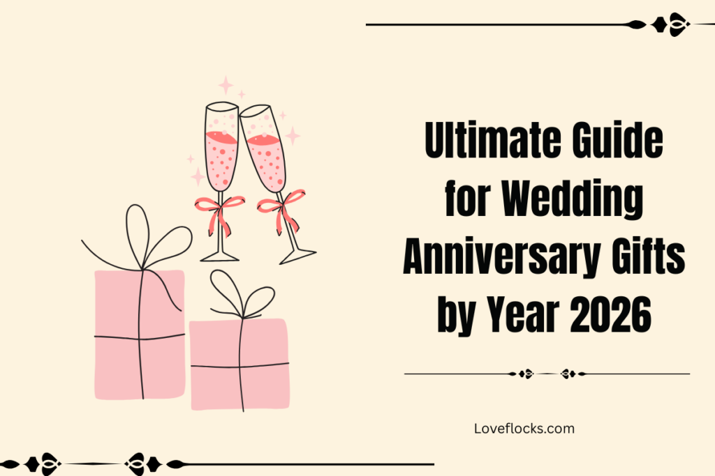 Ultimate Guide for Wedding Anniversary Gifts by Year 